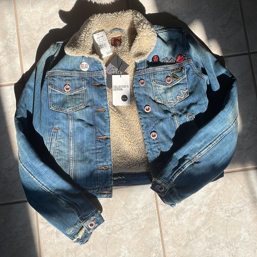 NWT JOES JEANS COLLECTORS EDITION SHERPA JACKET